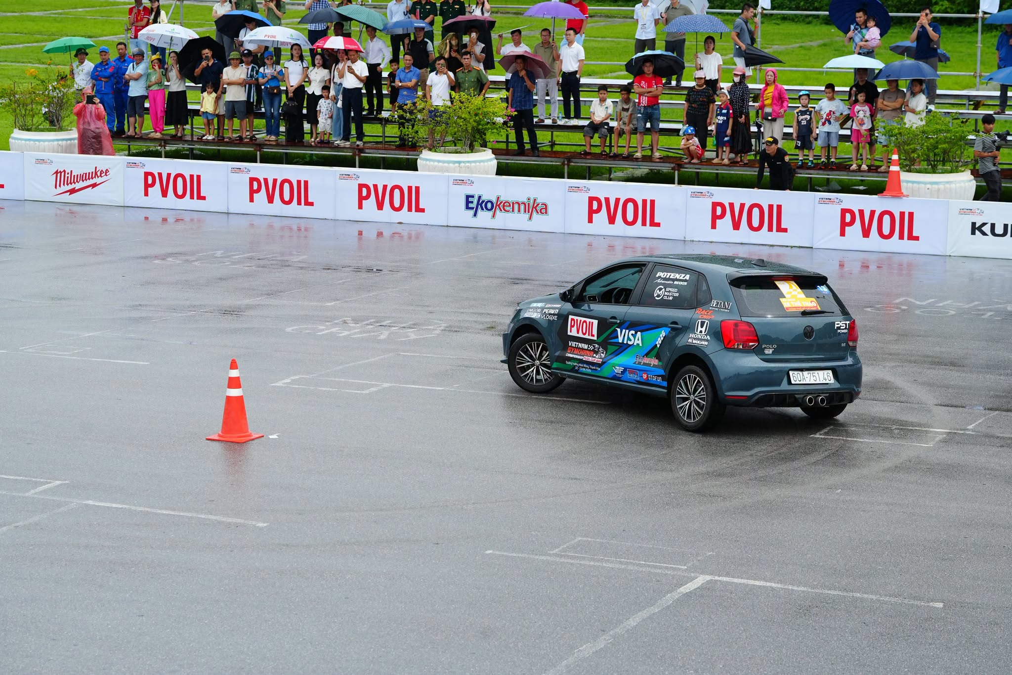 POTENZA Adrenalin RE005 ghi dấu ấn tại Giải vô địch Gymkhana 2026