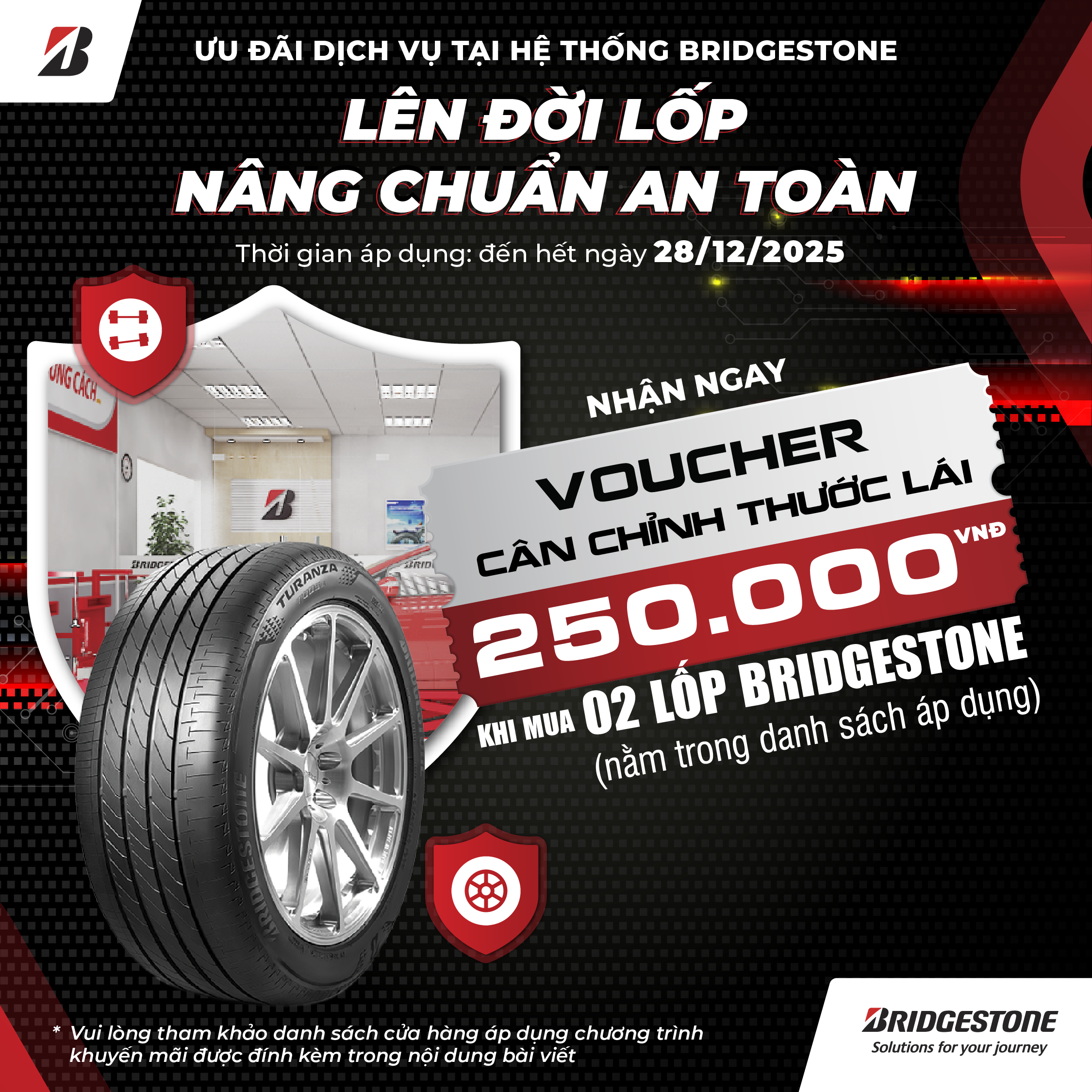 Lên đời lốp, nâng chuẩn an toàn 2