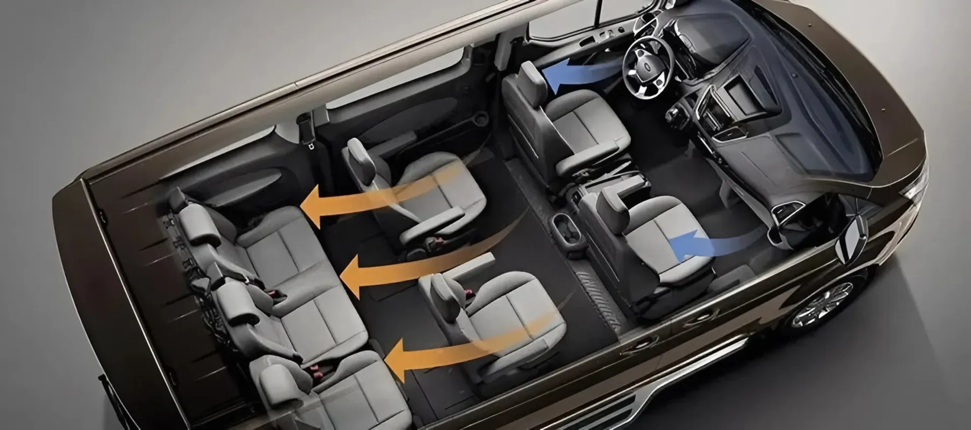 Không gian nội thất xe MPV