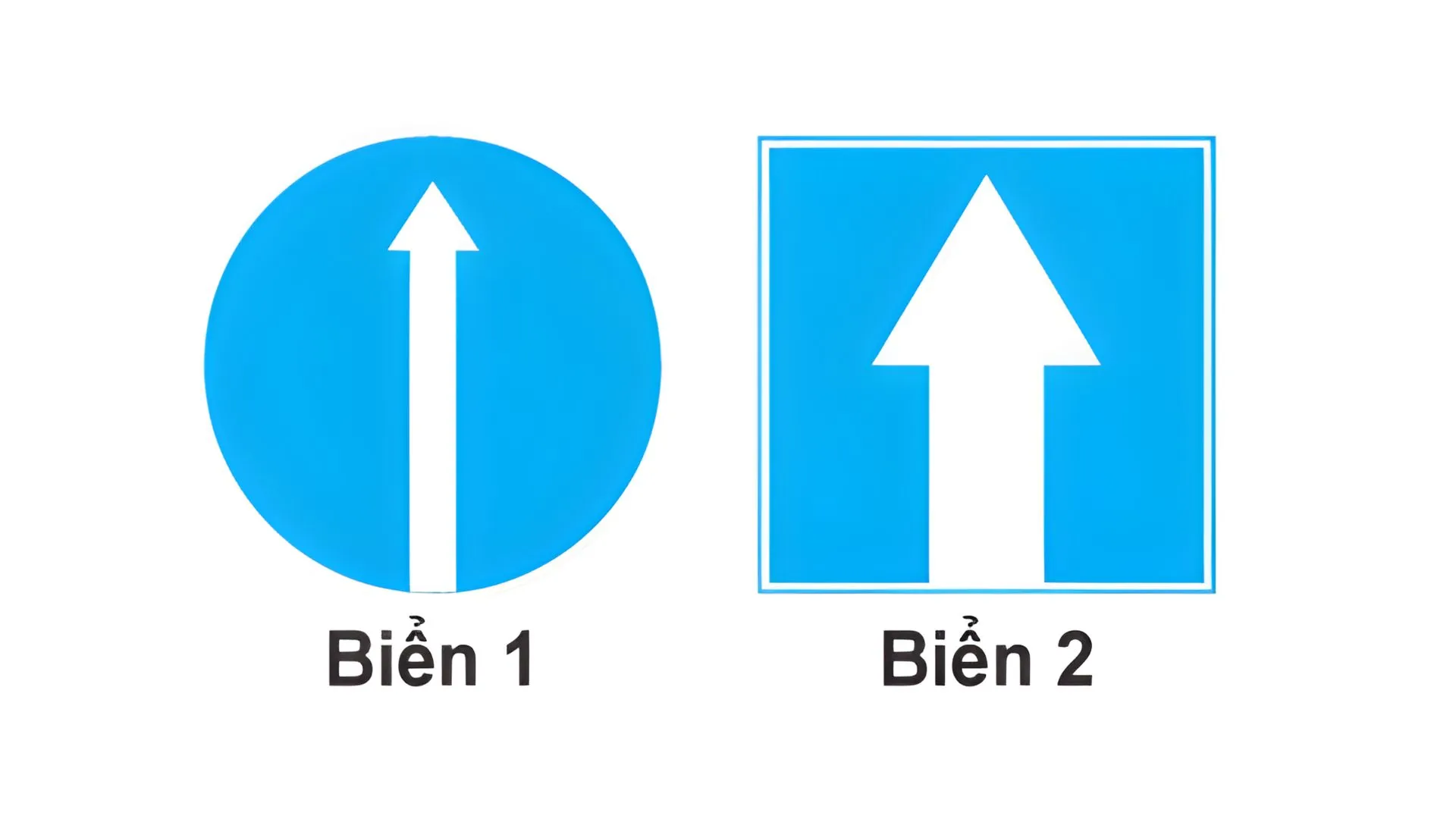 biển báo 1 chiều 1 Biển báo 1 chiều là gì