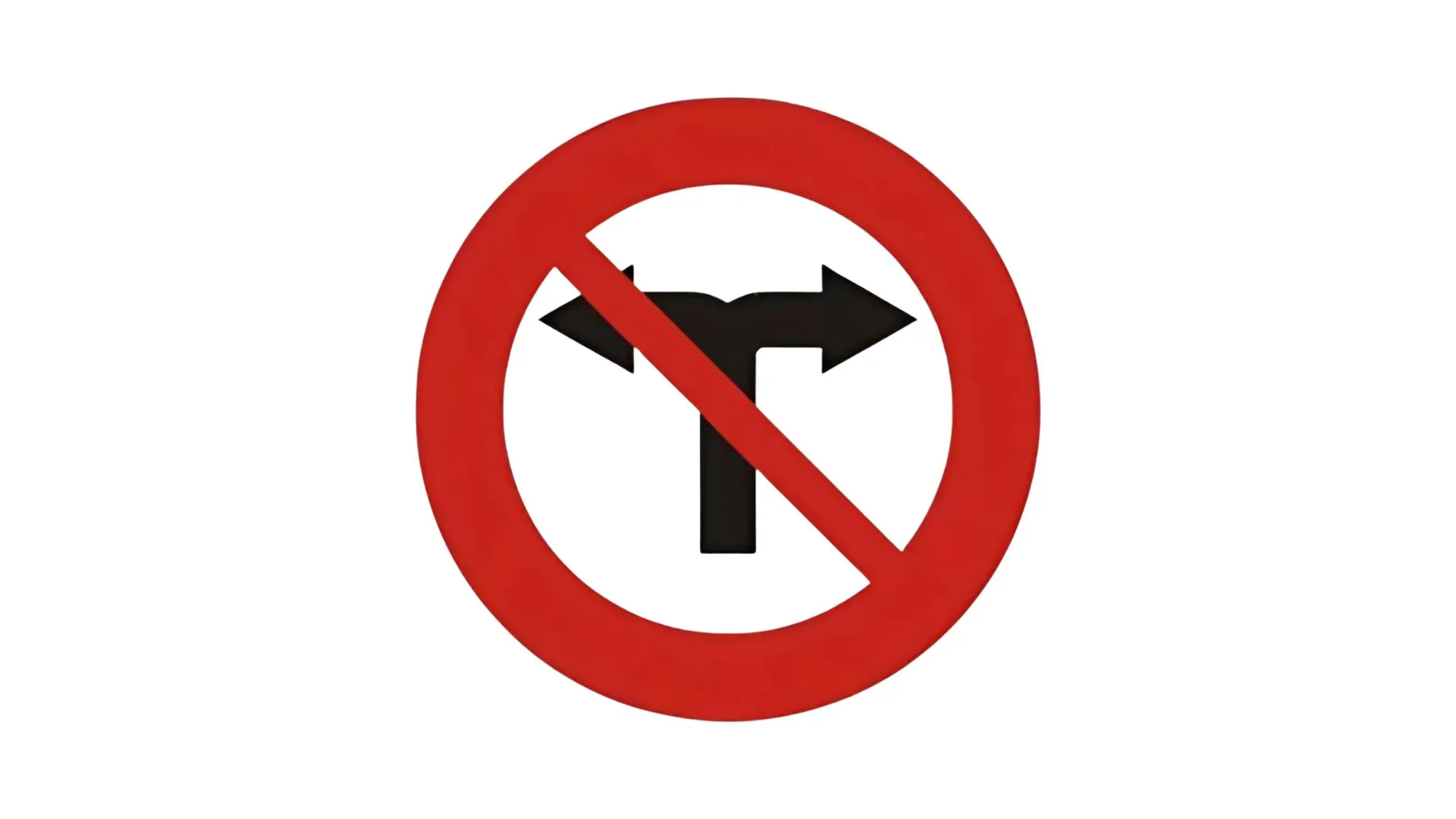 biển báo cấm rẽ trái 4 Biển báo cấm rẽ trái, rẽ phải P.137