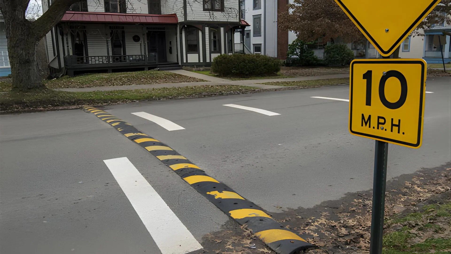 biển báo gờ giảm tốc 4 không nên phanh gấp khi gặp gờ giảm tốc độ