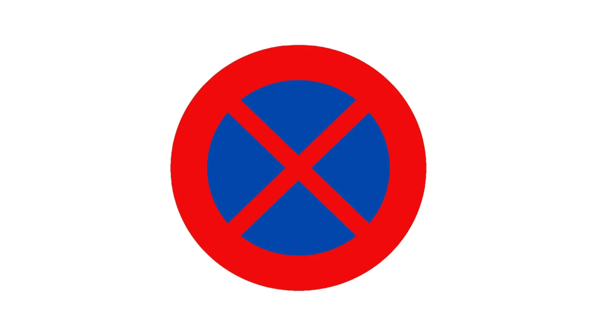 Biển báo cấm dừng, đỗ xe P.130 