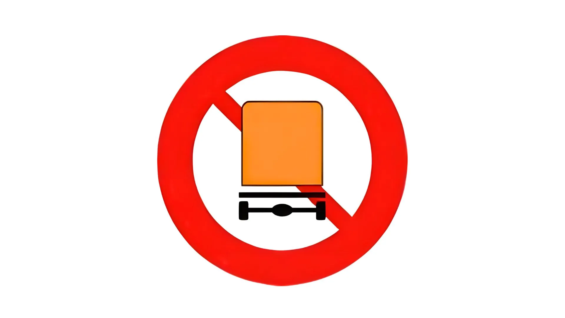 biển cấm xe tải ảnh 5 Biển cấm xe tải số P.106c