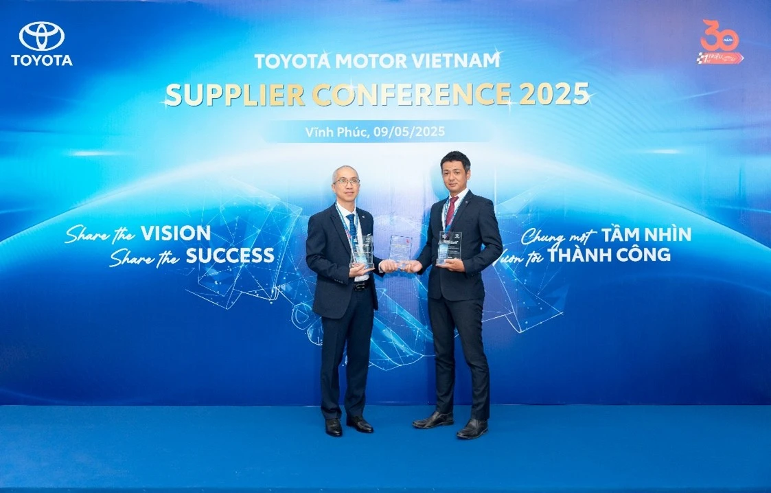 Bridgestone được vinh danh tại Toyota Award 2025 Bridgestone được vinh danh tại Toyota Award 2025