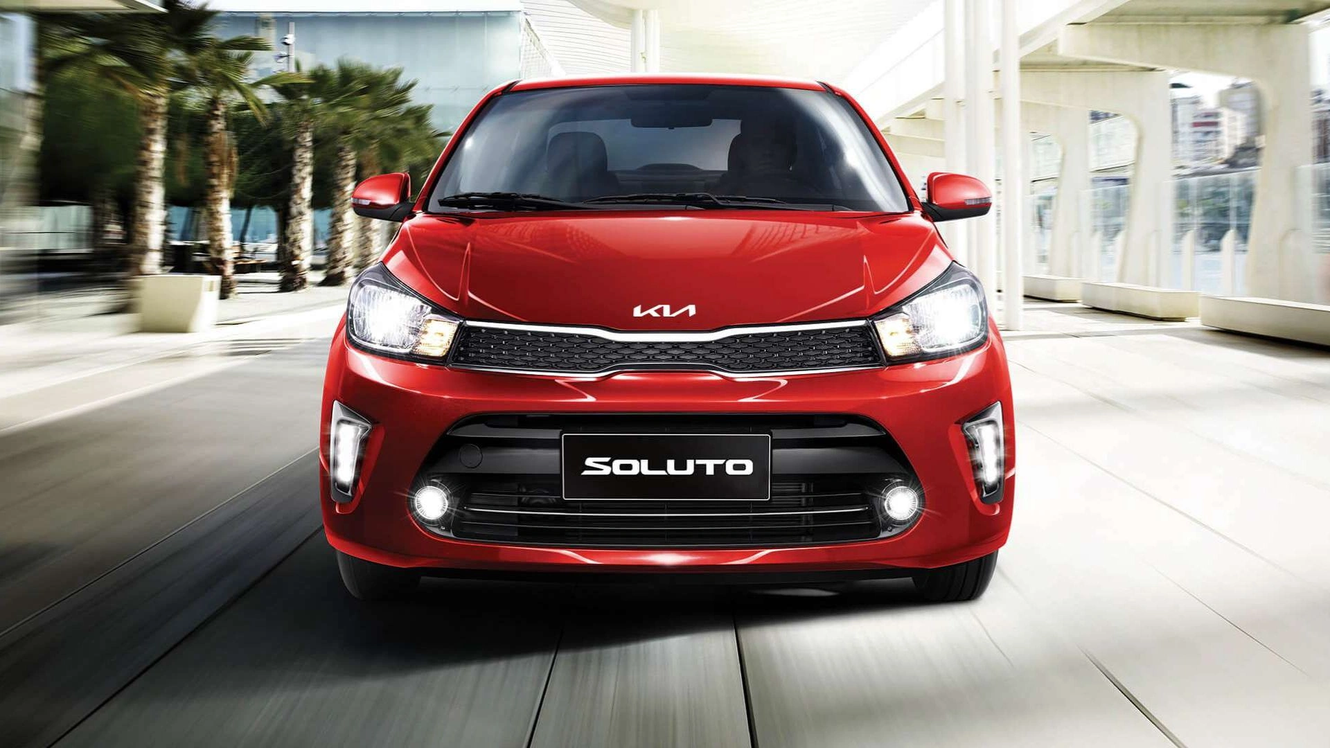 các dòng xe Sedan hạng B 5 Kia Soluto