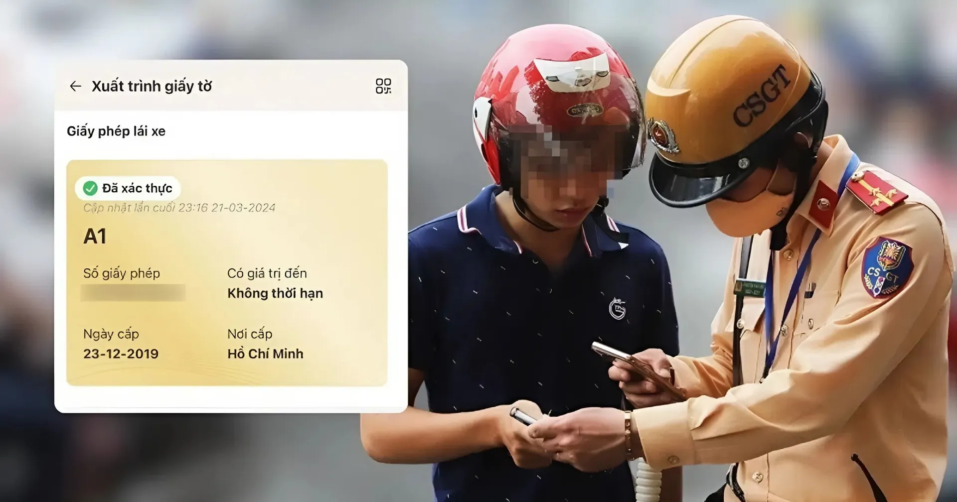 các loại bằng lái xe 2025