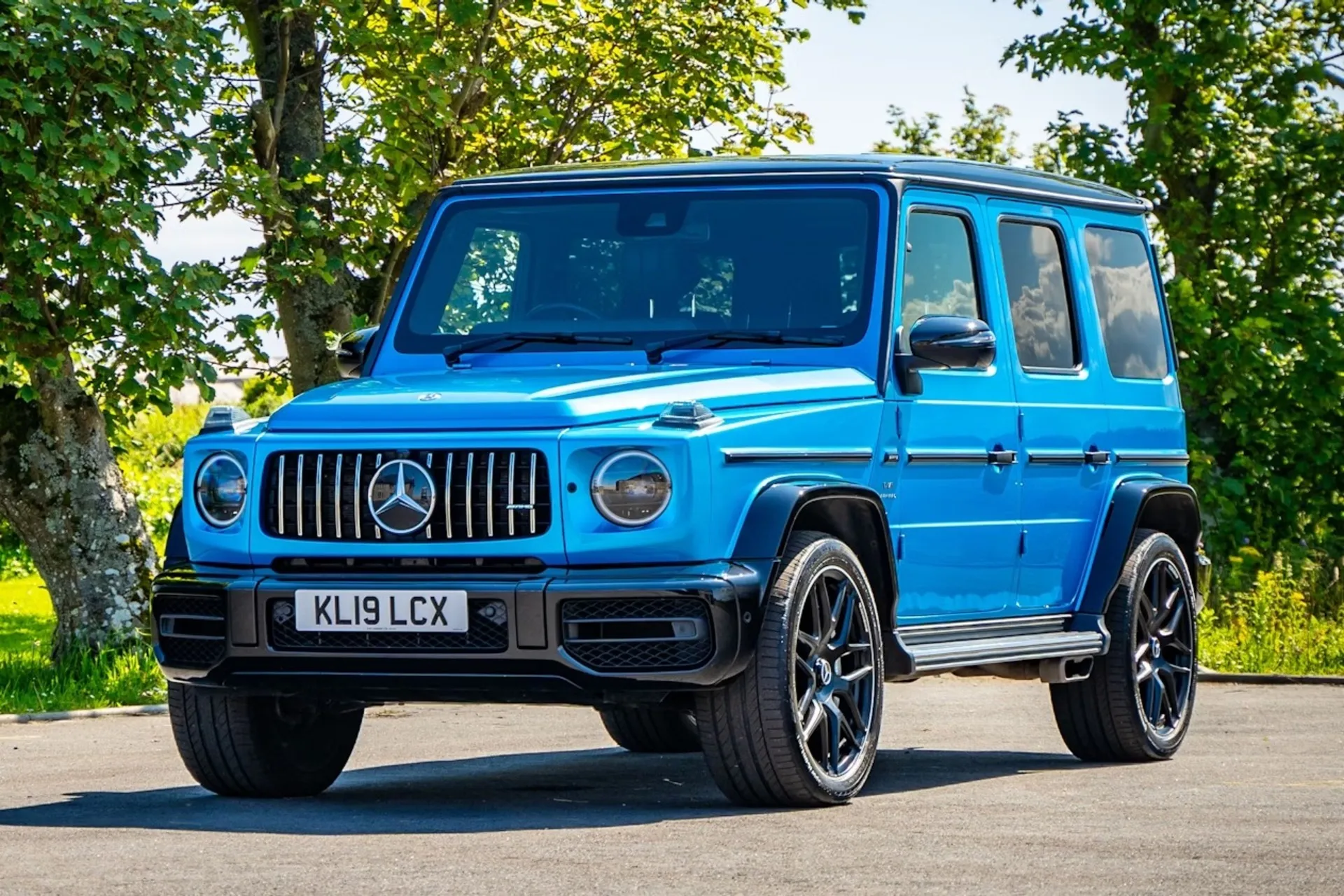 Giá G63 ảnh 3 Mercedes-AMG G63 màu xanh Tannerite