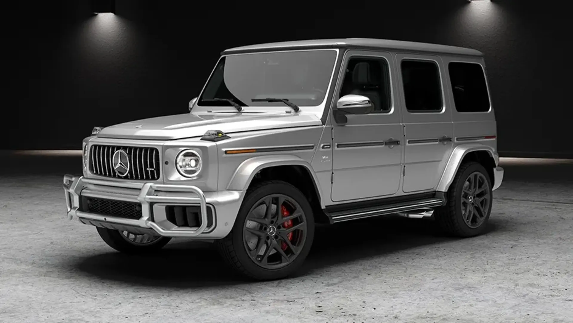 Giá G63 ảnh 5 Mercedes-AMG G63 màu Bạc Diamond