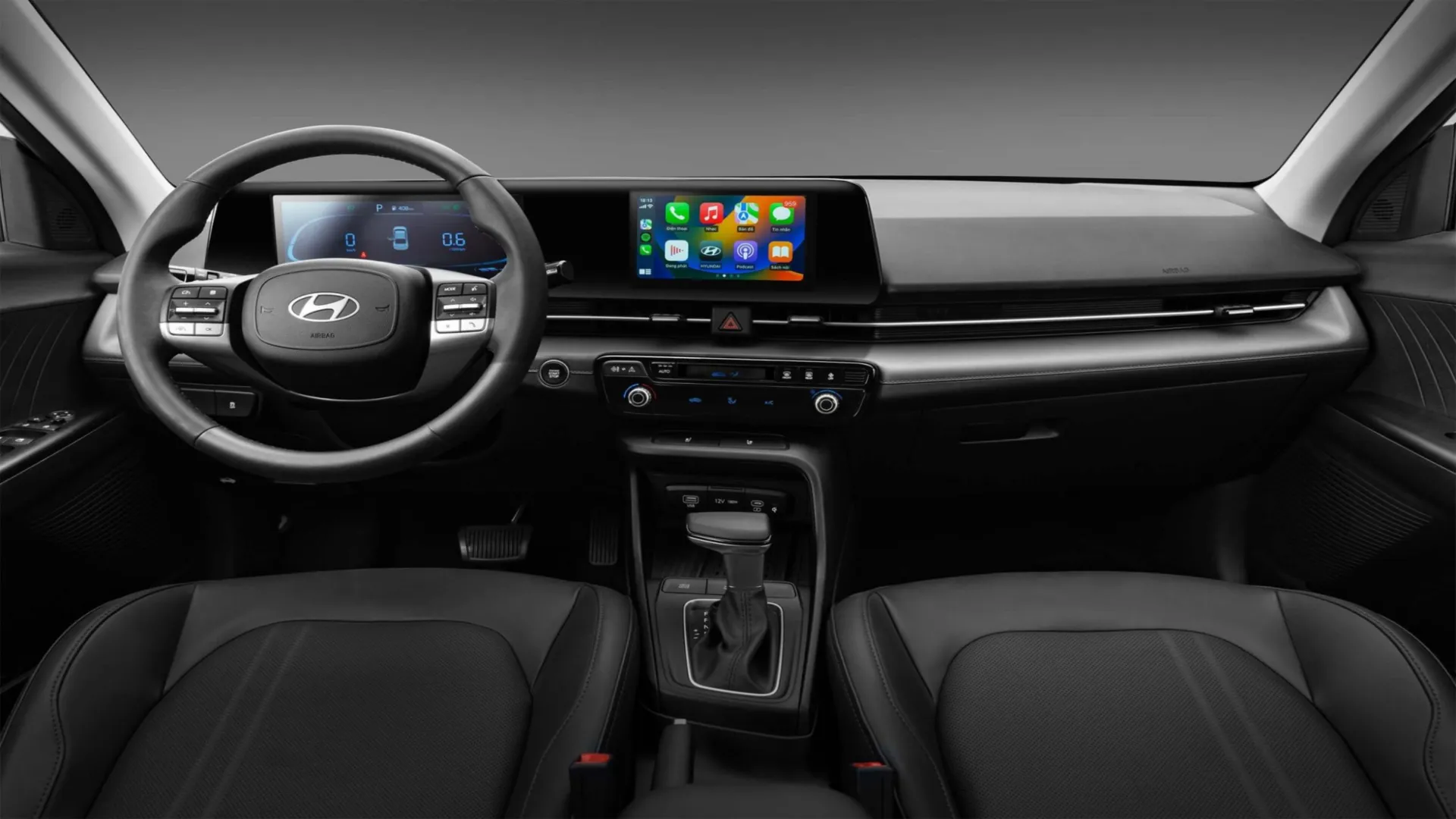 Bảng điều khiển trung tâm Hyundai Accent