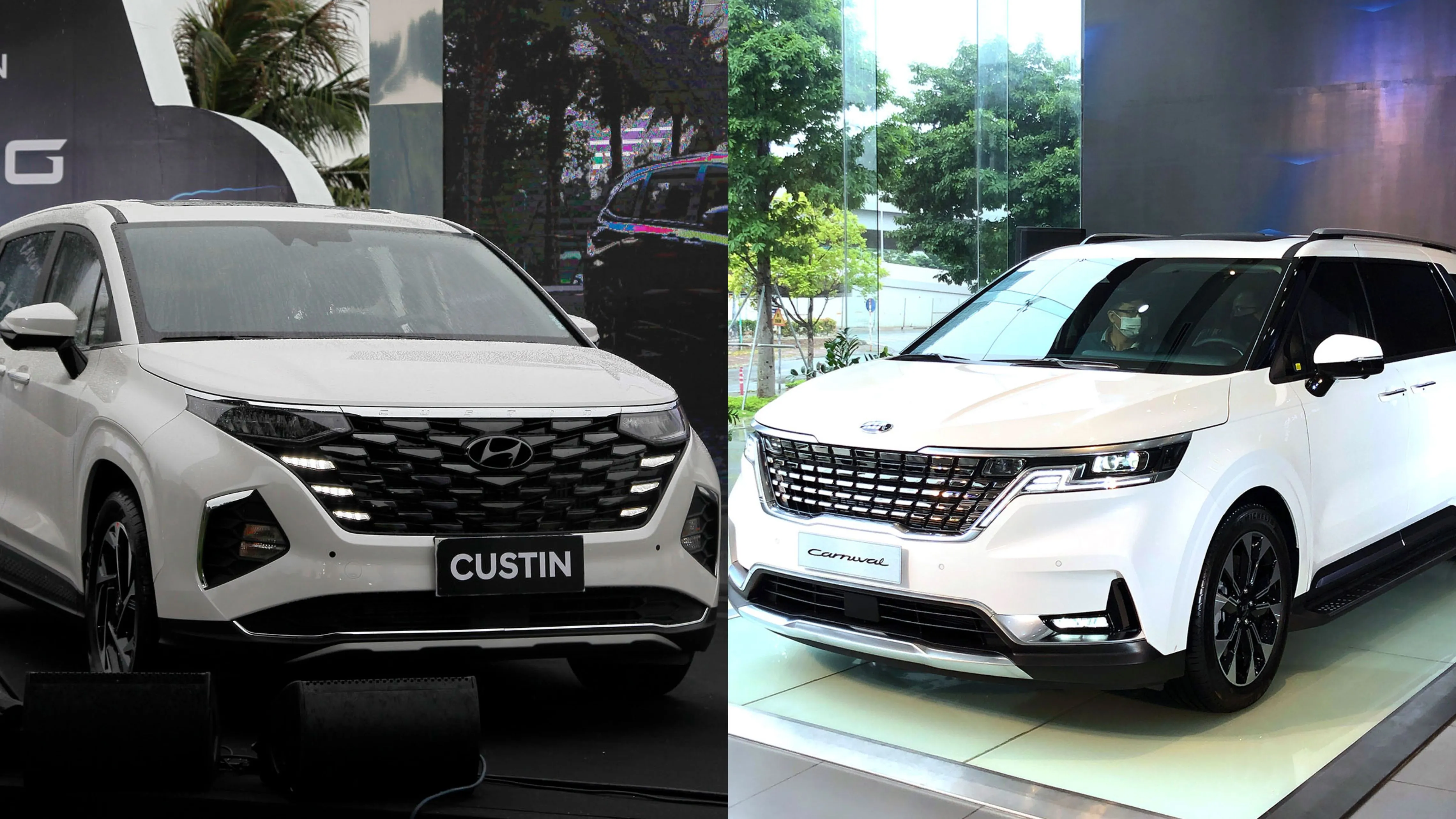 KIA Carnival và Hyundai Custin 2026
