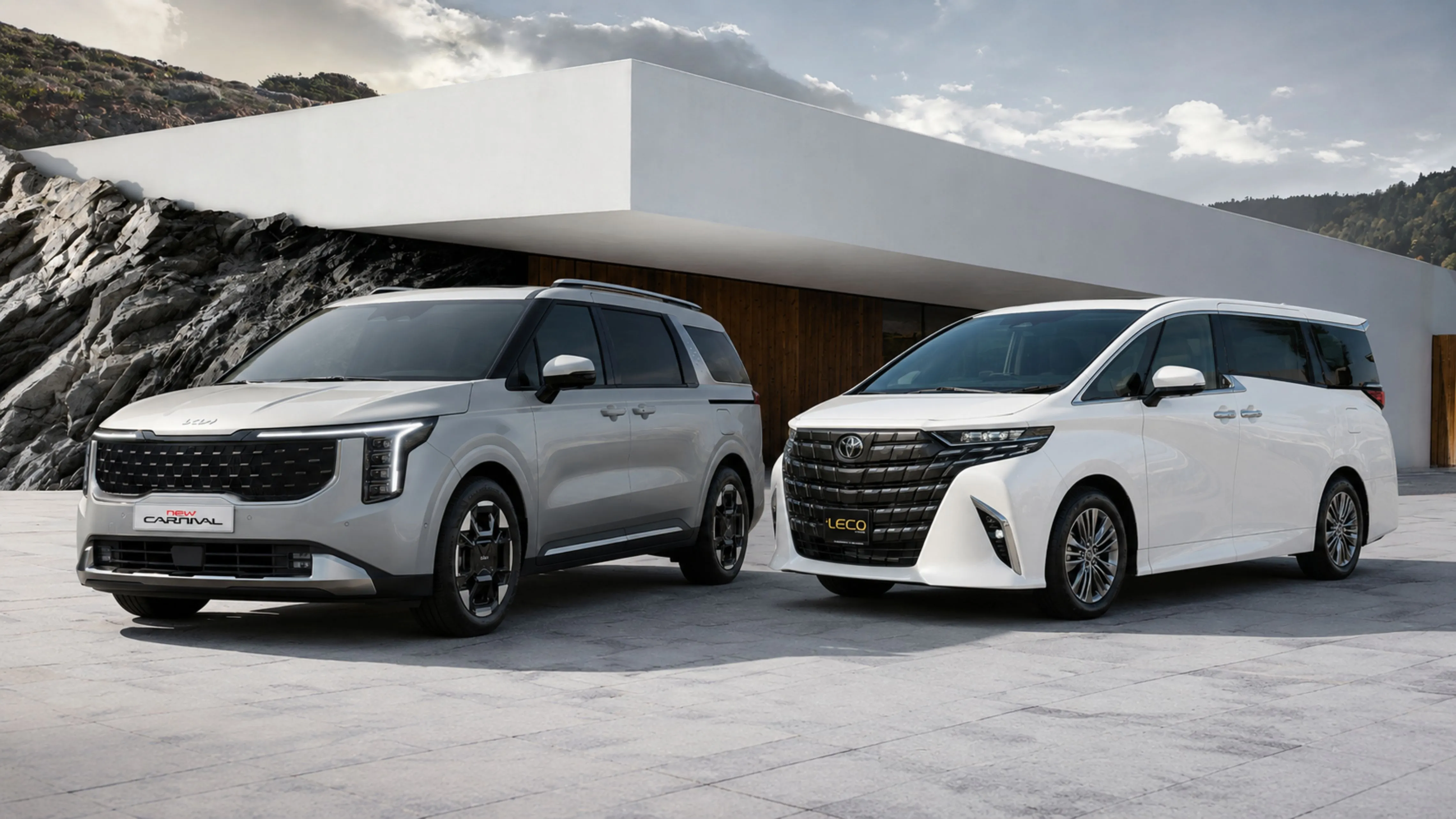 KIA Carnival và Toyota Alphard 2026