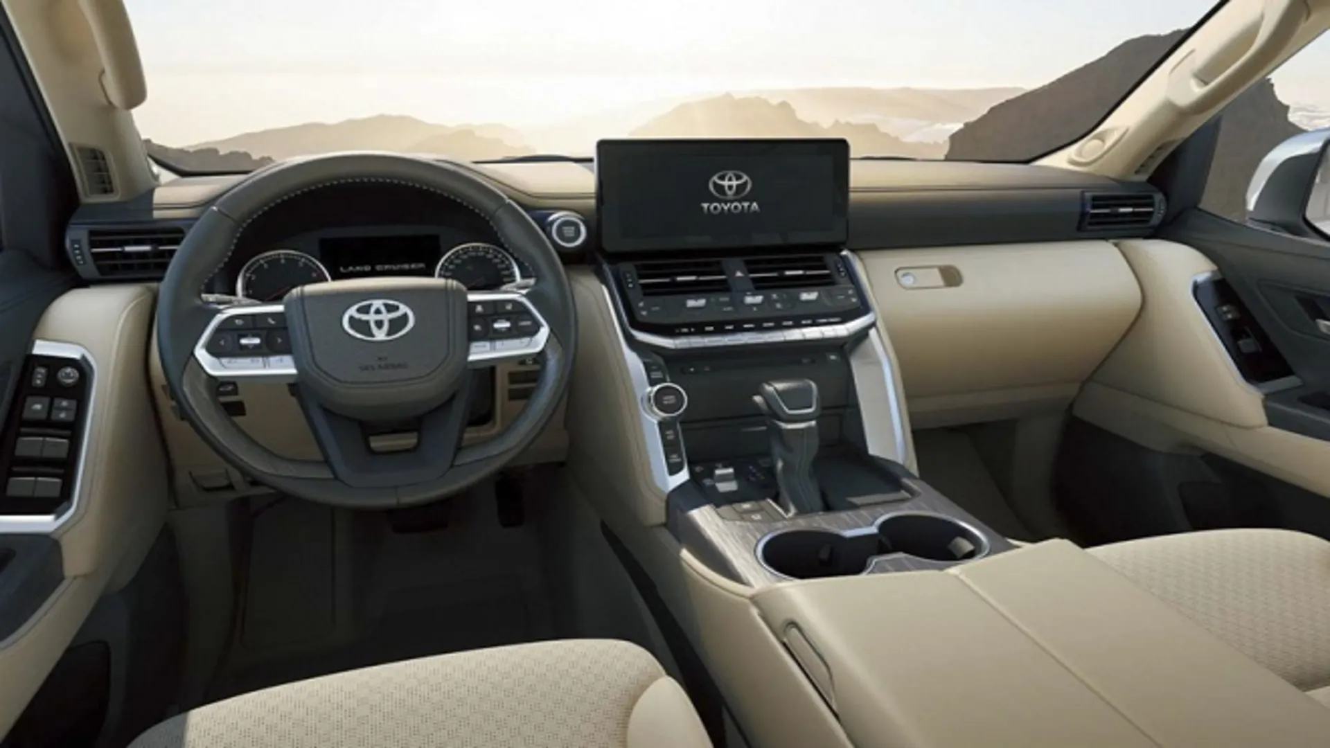 Nội thất xe Toyota Land Cruiser