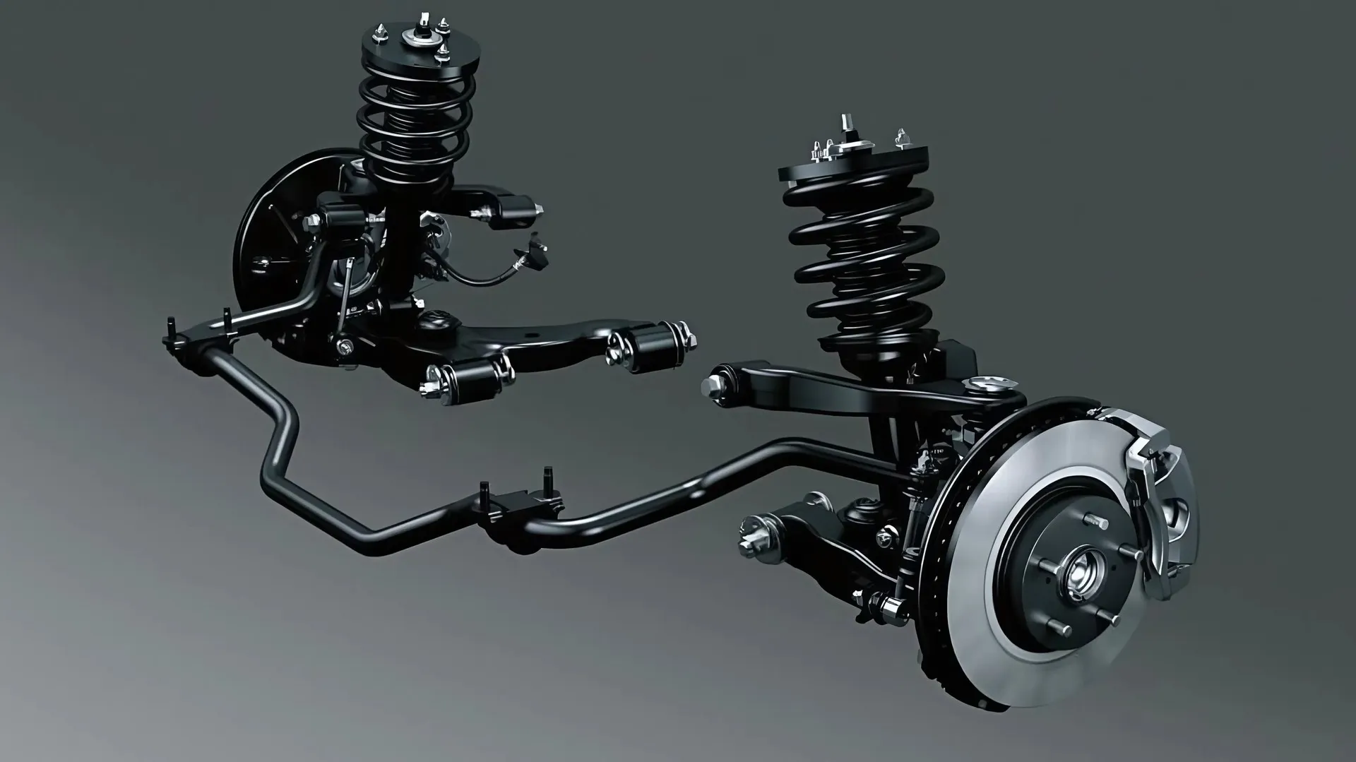 Hệ thống treo phụ thuộc có kết cấu bền bỉ, khả năng chịu tải tốt