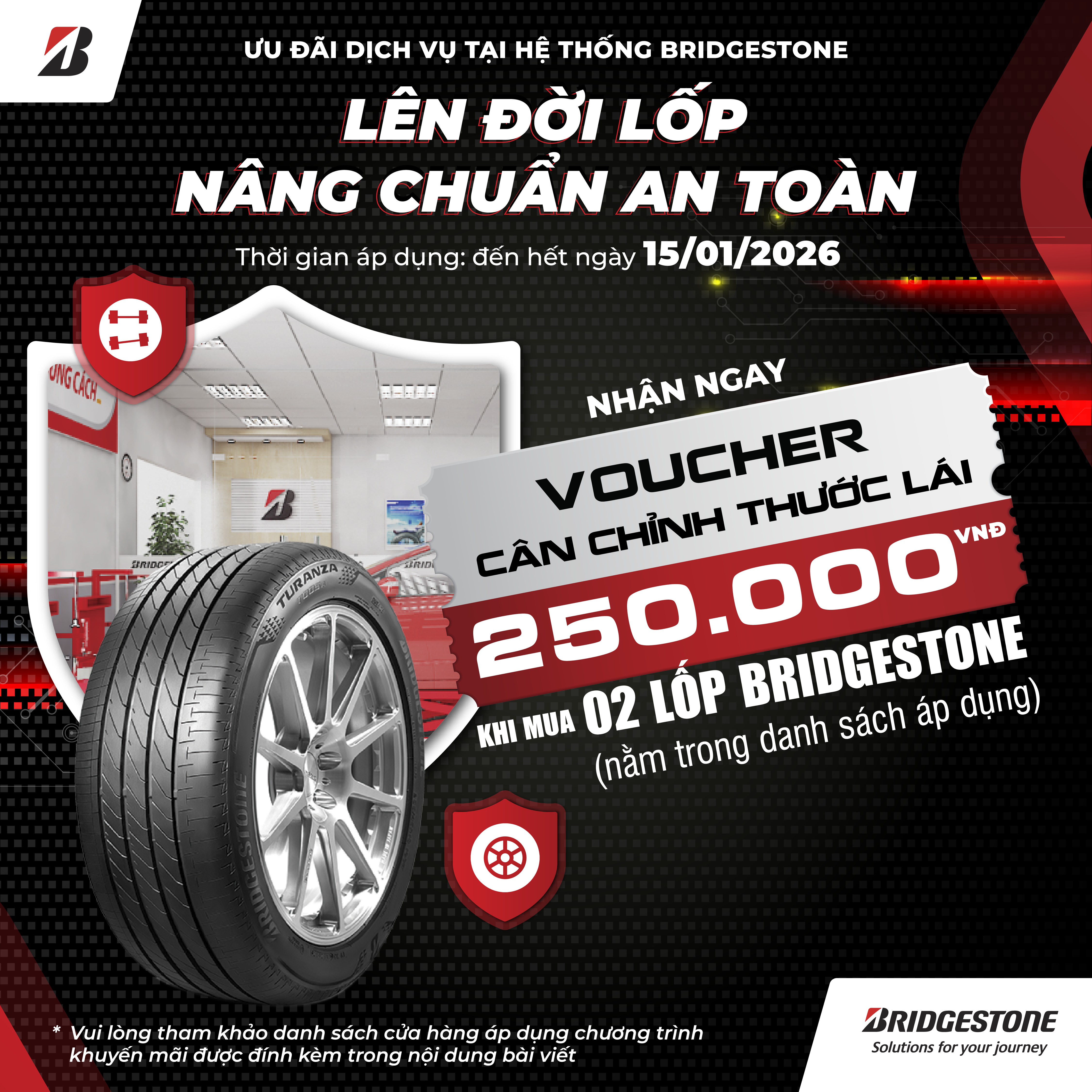Lên đời lốp, nâng chuẩn an toàn 2