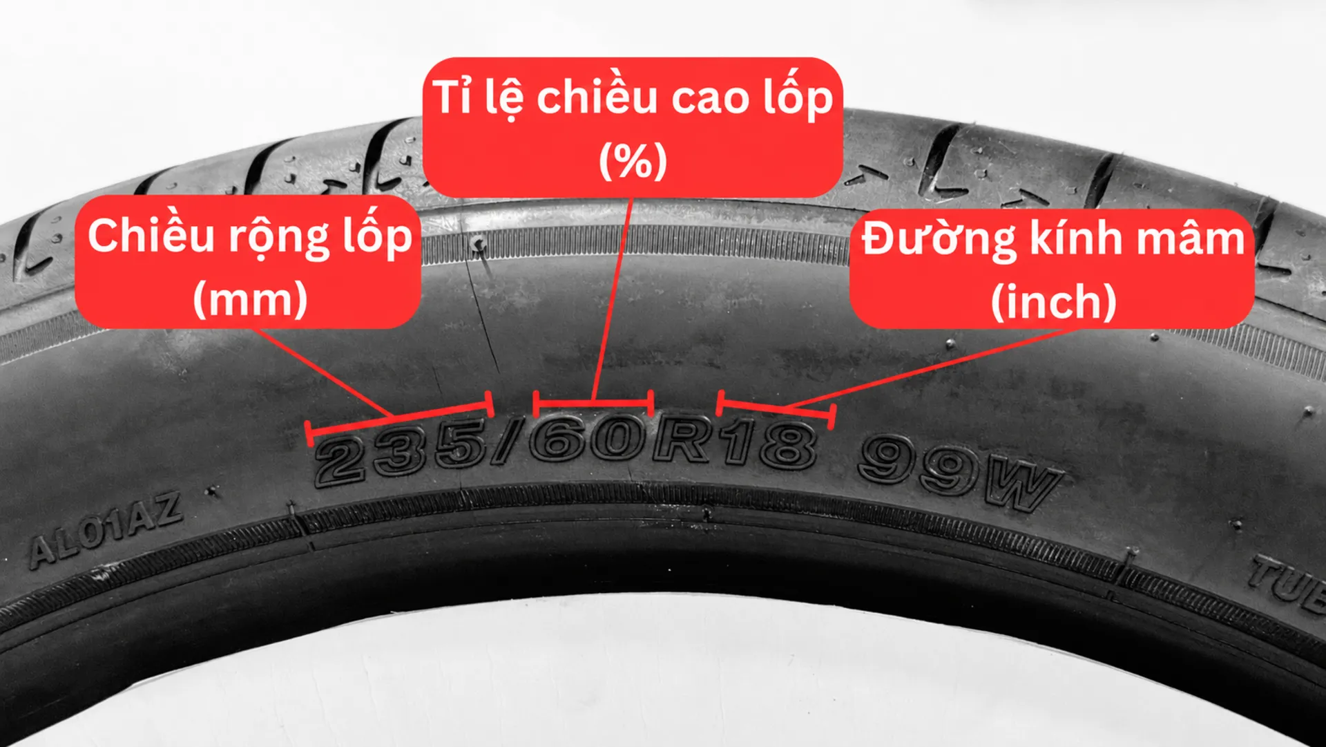Lốp 235/60R18 1
