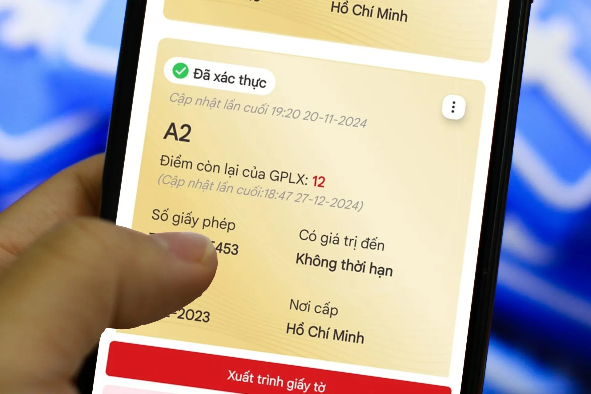 mức phạt nồng độ cồn ảnh số 1 trừ điểm GPLX trên ứng dụng VNeID