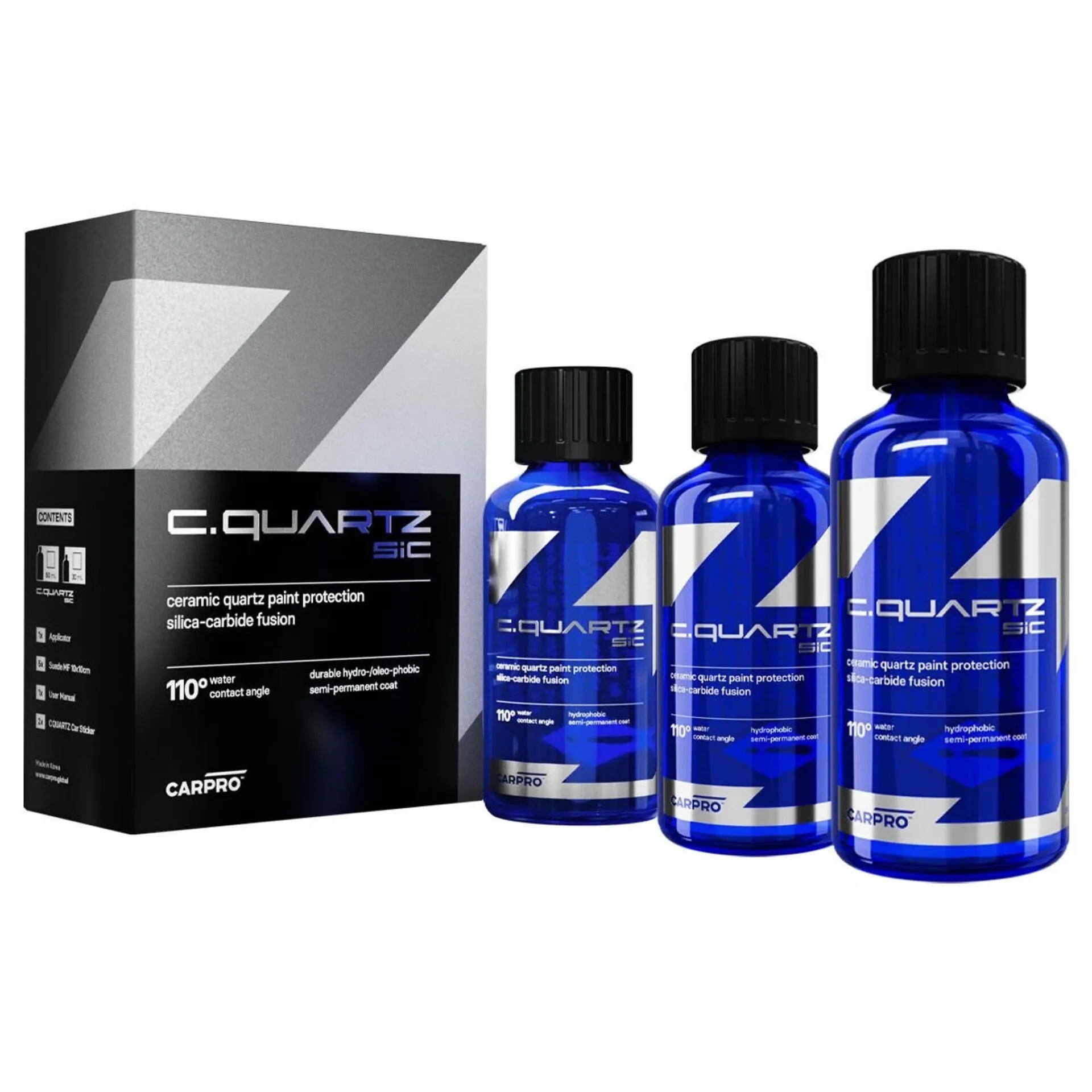 Phủ Ceramic ảnh thêm 1 CarPro CQuartz là dòng ceramic cao cấp của CarPro