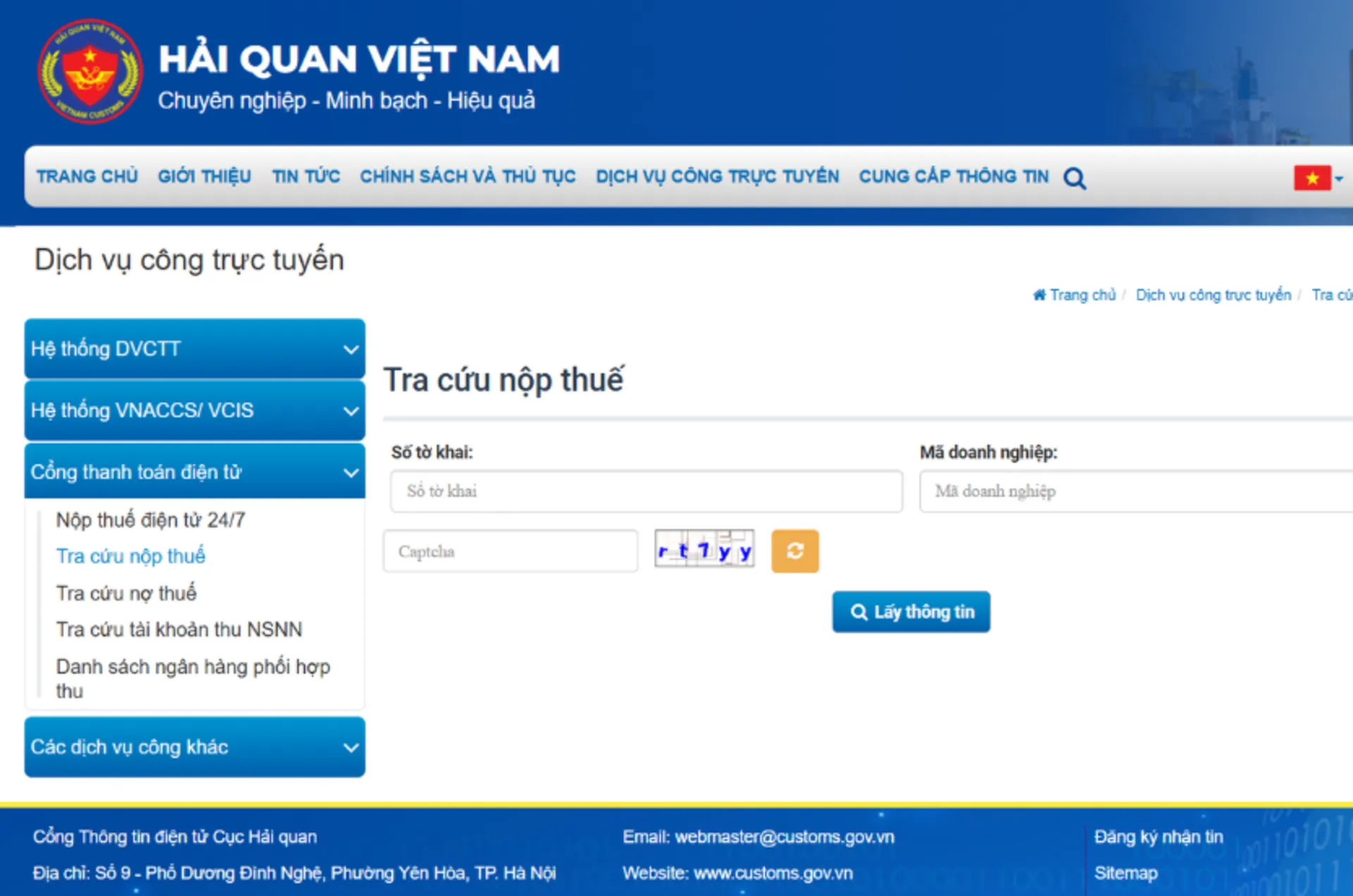 Tra cứu thuế xe ô tô nhập khẩu