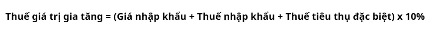 thuế xe ô tô 