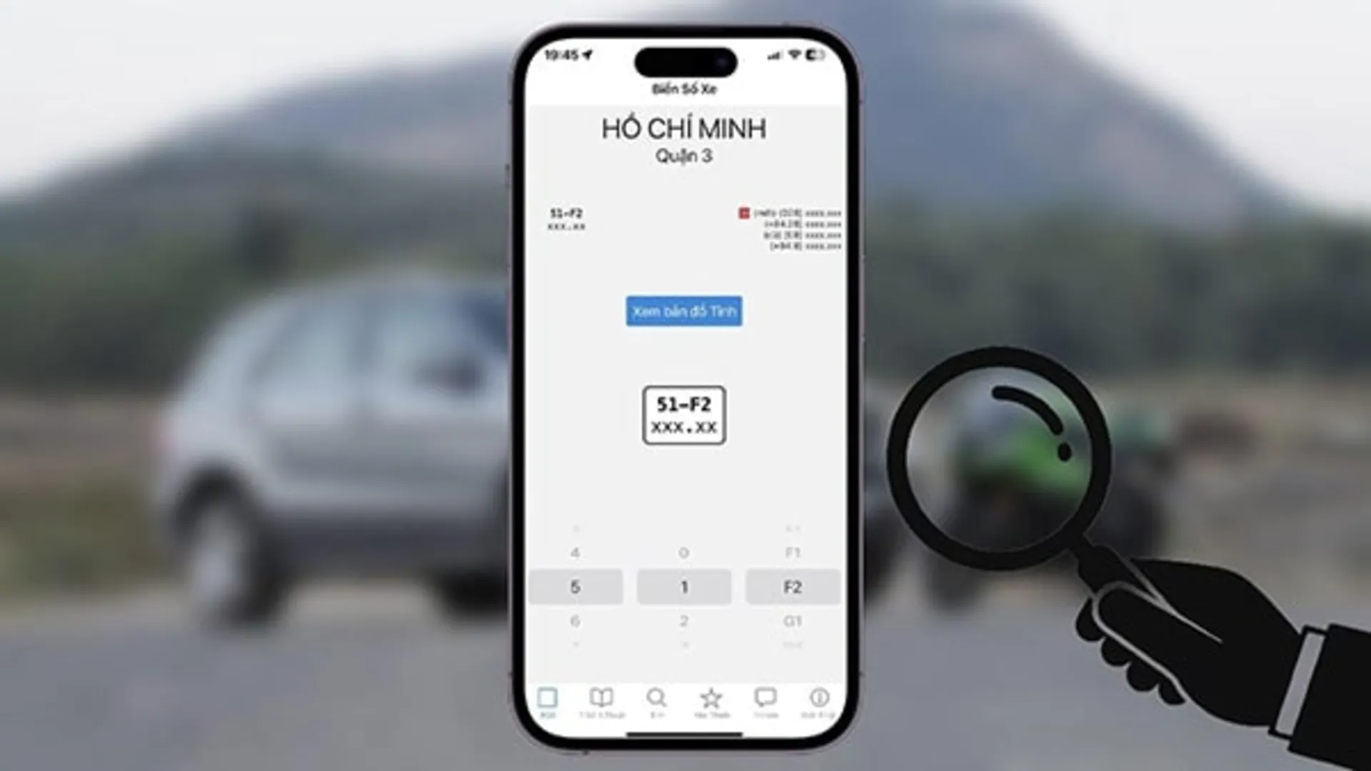 Tìm tên chủ xe qua biển số xe ô tô 3 Tìm tên chủ xe qua biển số xe ô tô qua ứng dụng tra cứu online