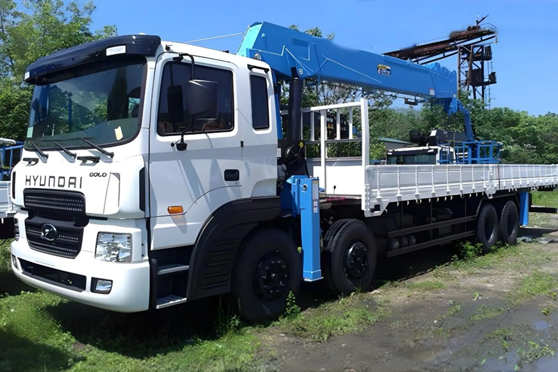 Xe cẩu tự hành của hãng Hyundai