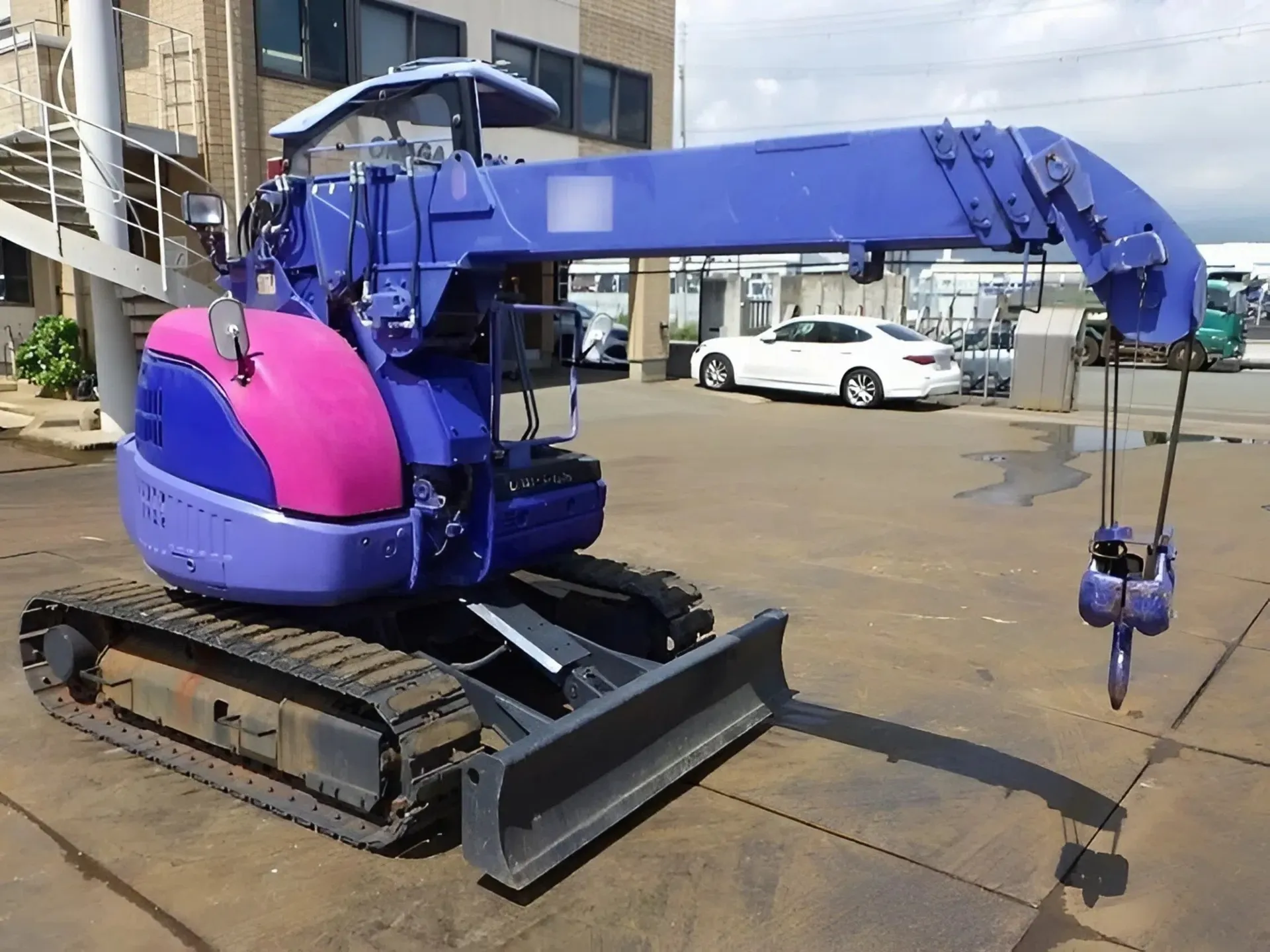 Xe cẩu tự hành mini