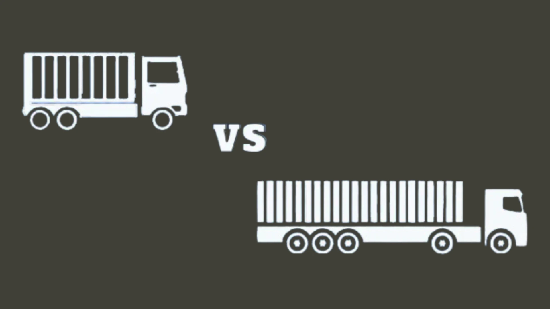Sự khác biệt giữa xe container và xe tải thùng
