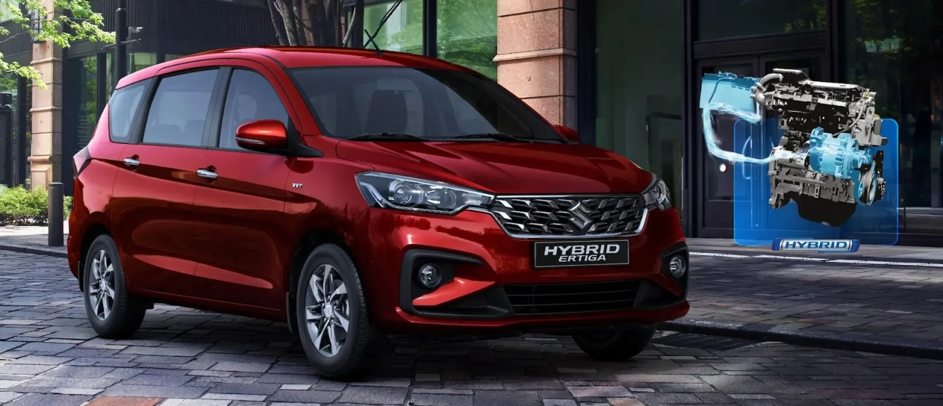 xe hybrid vừa chạy xăng vừa chạy điện ảnh ảnh 10 xe xăng - điện 7 chỗ Suzuki Ertiga Hybrid