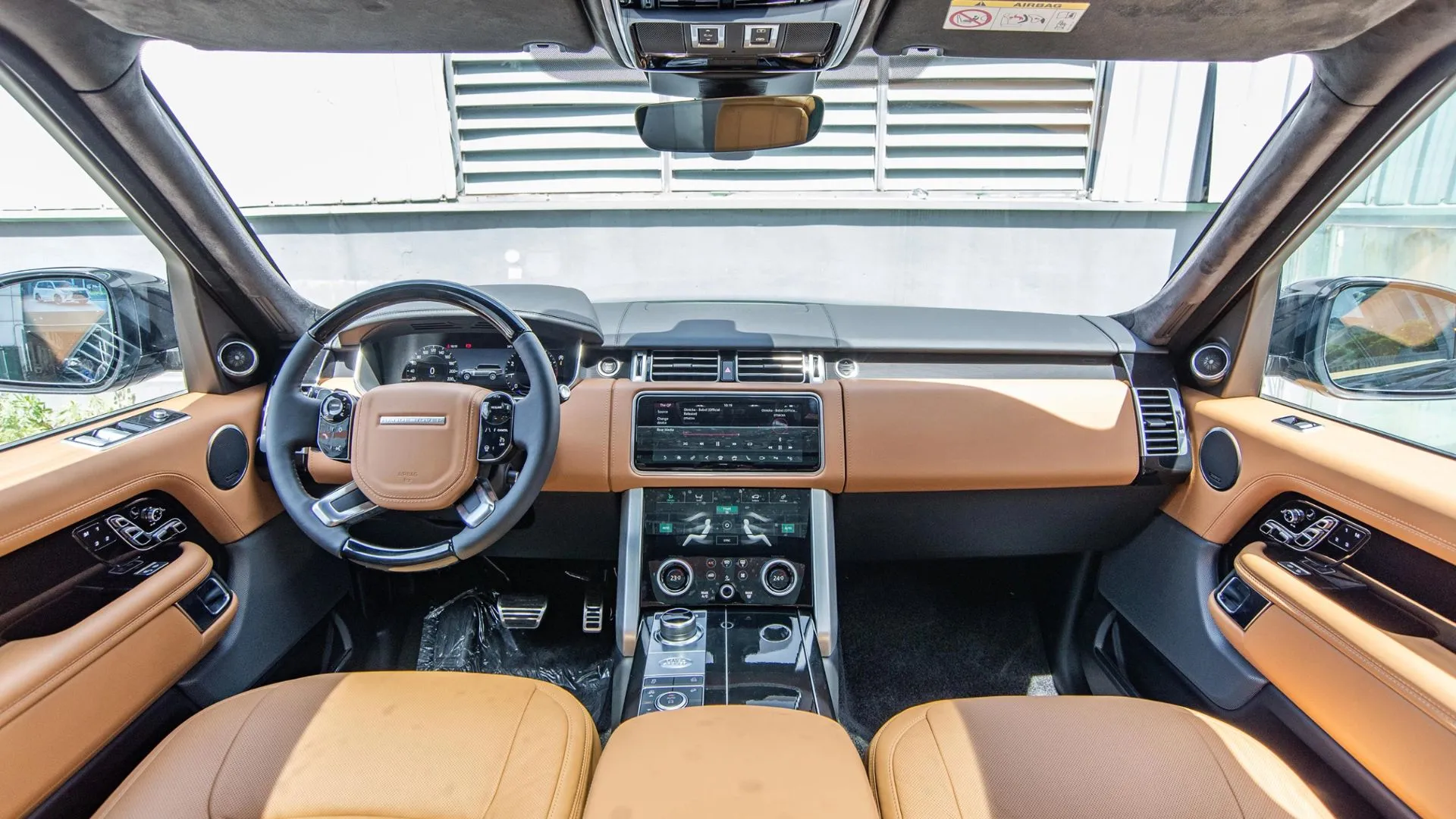 Nội thất xe range rover